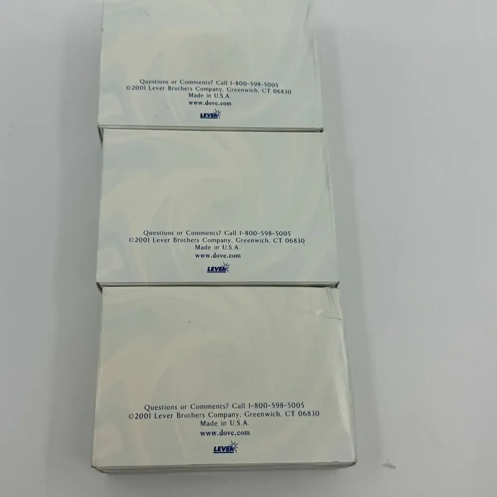 Dove New in box old stock bar soap 2001 (3) / movie prop